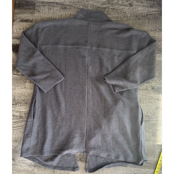 SOFT SURROUNDINGS Cozy Time Cardigan Sweater Gray Soft Shawl Lagenlook SIZE 3X - Picture 12 of 16